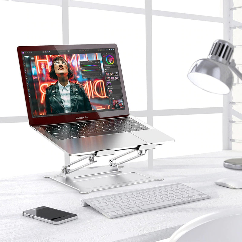 Laptop Stand Ergonomic Height Angle Adjustable Computer Holder