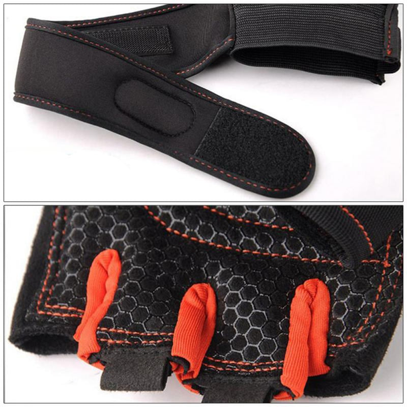Workout Gloves Men and Women - With Wrist Support for Weight Lifting