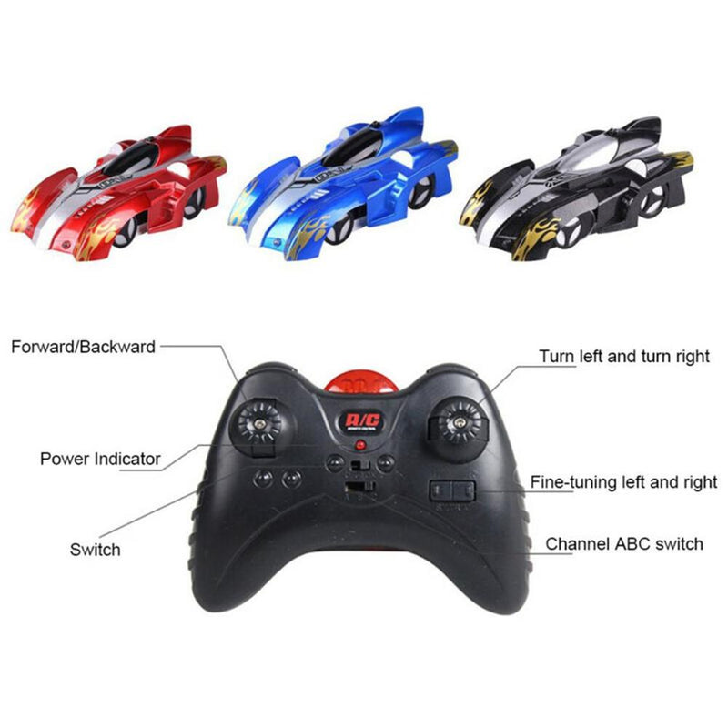 Wall Climbing Remote Control Car Gift For Kids