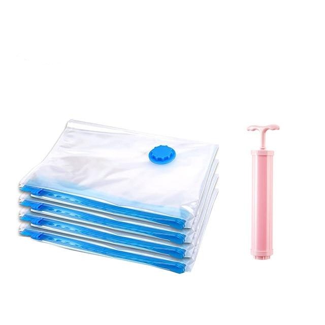 Vacuum Compression Storage Bags with Hand Pump (4pcs)