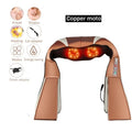 Neck & Back Massager With Heat - For Neck Back Sholder Muscle Pain Relief