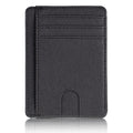 Slim Minimalist Front Pocket RFID Blocking Leather Wallets
