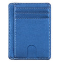 Slim Minimalist Front Pocket RFID Blocking Leather Wallets