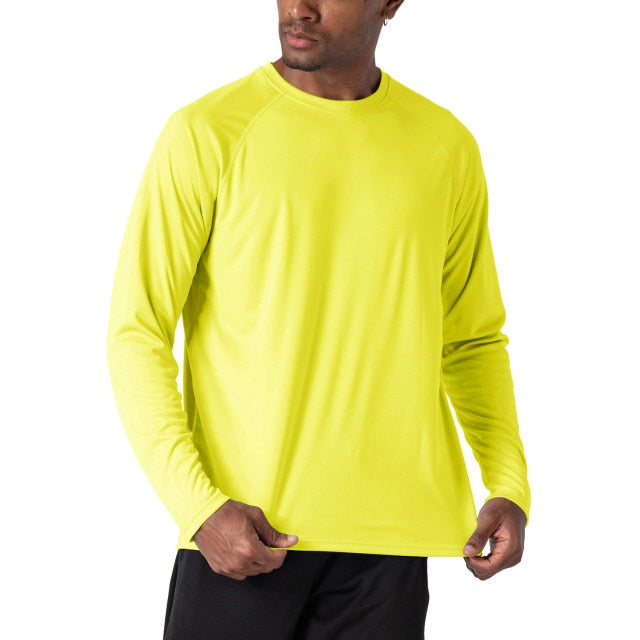 Dreamy Sundays Men's Long Sleeve Lightweight Shirts - Sun Protection For Fishing Hiking Running