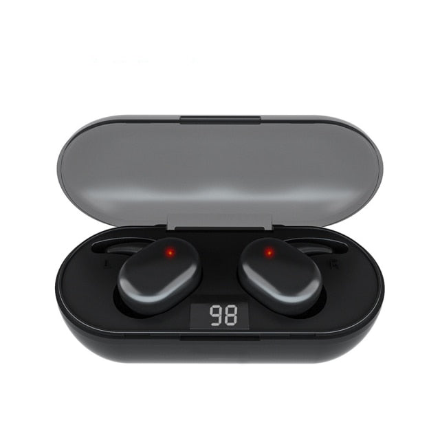 Waterproof Bluetooth 5.0 Wireless Earbuds - Touch Control With Charging Case